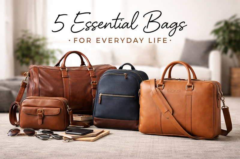 5 Essential Bags for Everyday Life