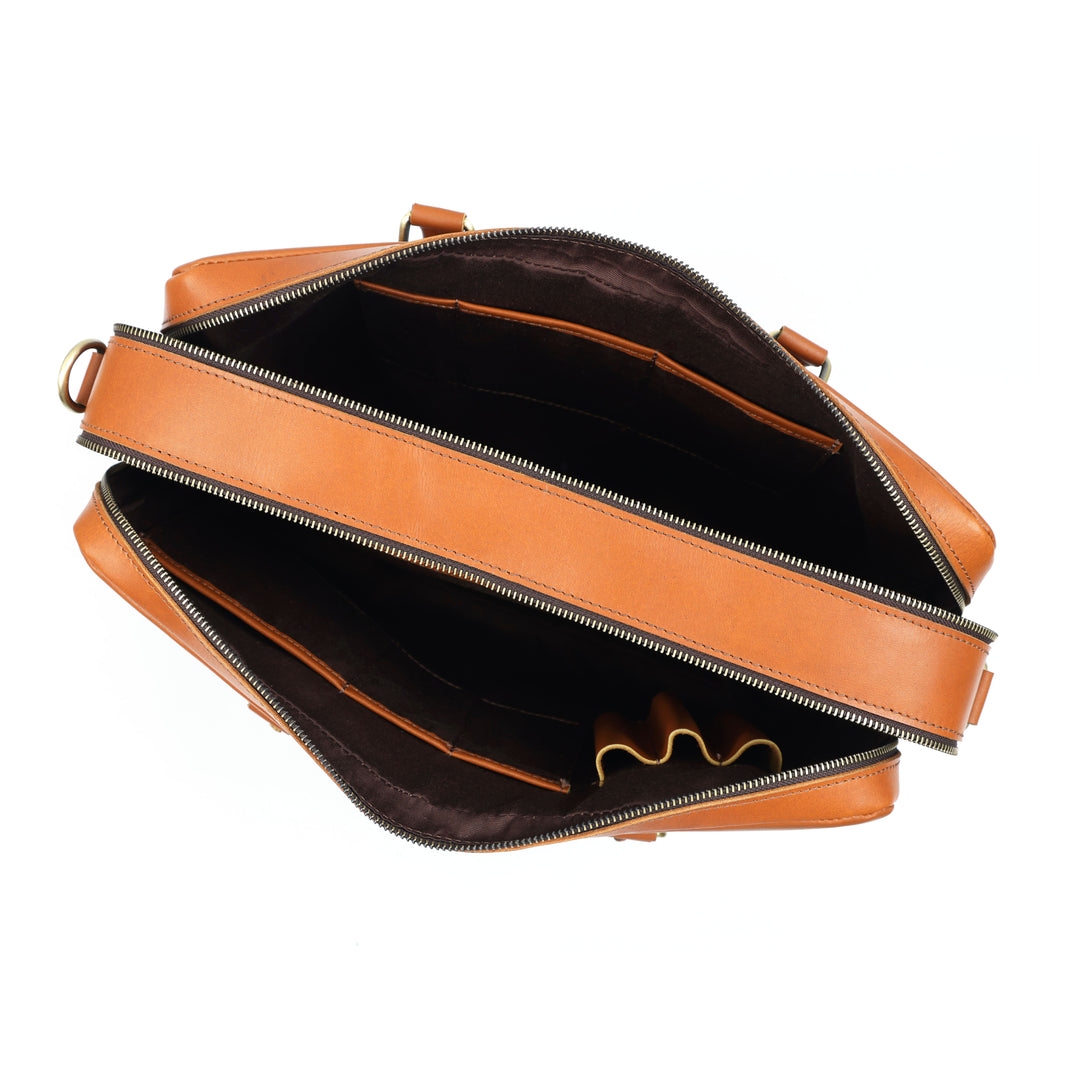 Elysian | Leather Executive Briefcase