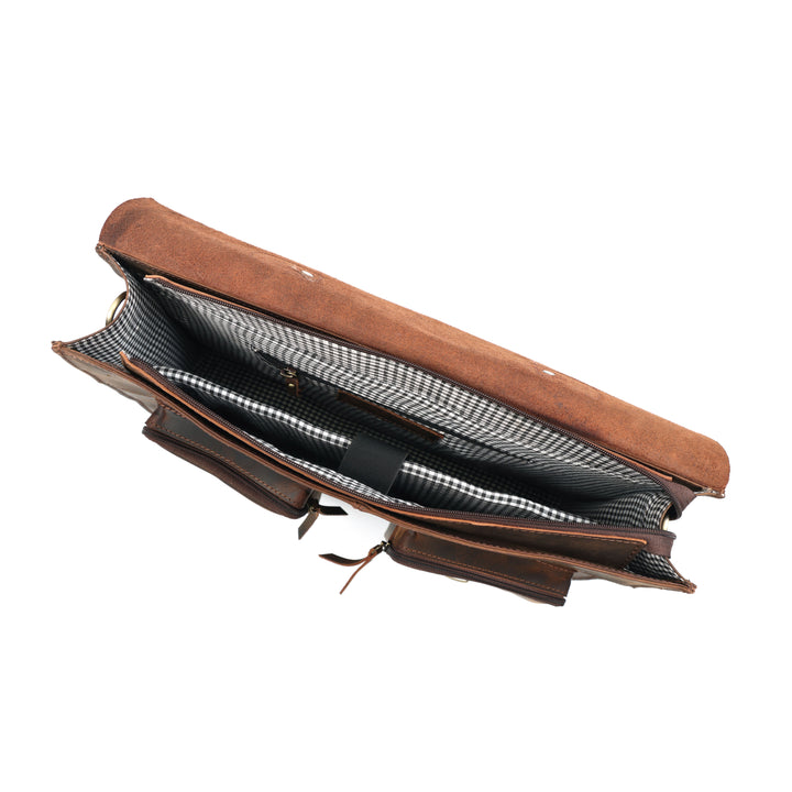 Monarch | Buffalo Leather Business Bag