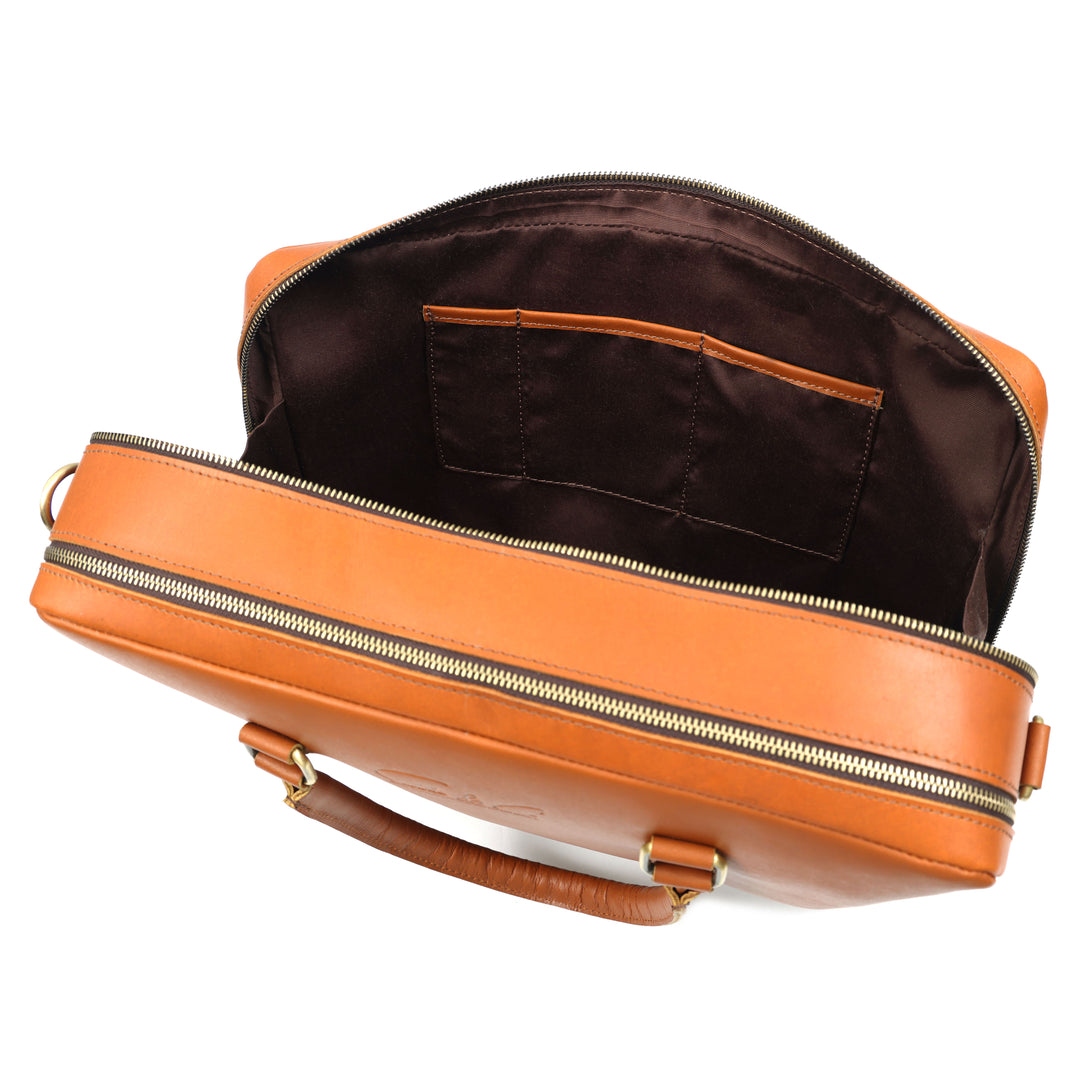 Elysian | Leather Executive Briefcase