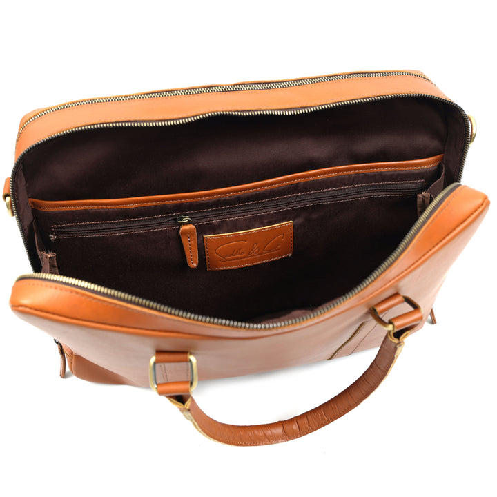 Elysian | Leather Executive Briefcase