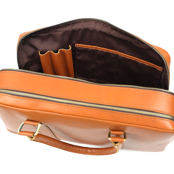 Elysian | Leather Executive Briefcase