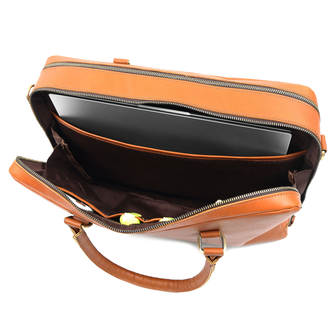 Elysian | Leather Executive Briefcase