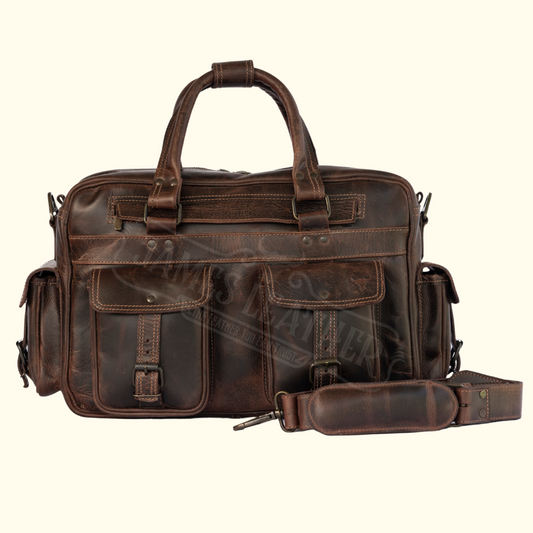 Elysian | Leather Executive Briefcase